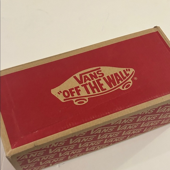 VANS Authentic low top Hawaiian black ladies sneakers size 8 M US NEW in box - Picture 2 of 9